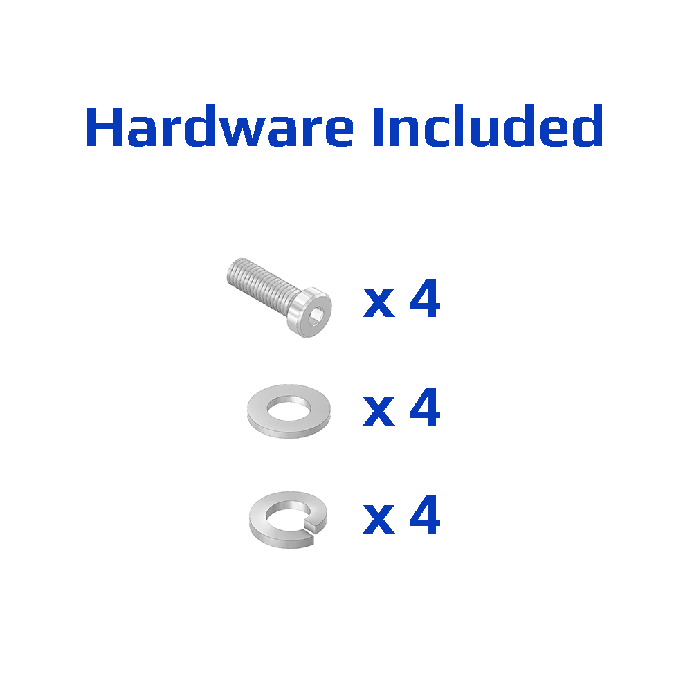 31-RPD4-5 MODULAR SOLUTIONS CASTER 4 IN, RIGID TOP PLATE TOP FLAT PLATE/BALL BEARING